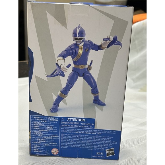 Power Rangers Lightning Collection Wild Force Blue Ranger - Picture 2 of 7